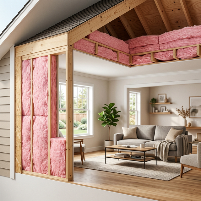 Insulation Calculator for Walls and Ceilings